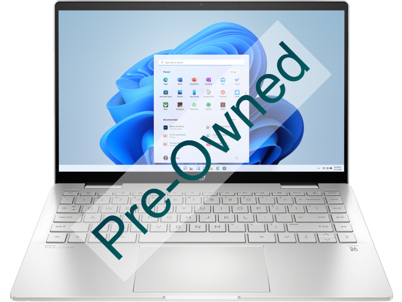 CPO HP PAV 14 X360 I7 1355U 16GB 512GB SSD WIN11 HOME SILVER