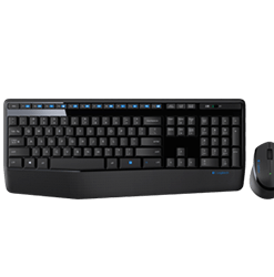 LOGITECH MK345 WIRELESS KEYBOARD AND MOUSE COMBO WITH PALM REST